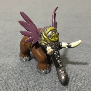 2001 Digimon Digital Monsters Mammothmon Mammon Mini Figure H-T Bandai